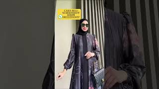 Gamis Set Hijab Terbaru Pasar Tanah Abang gamislebaran [upl. by Esserac]