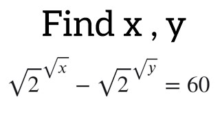 A Nice Math Algebra Problem Find the value of X and Y [upl. by Emory]