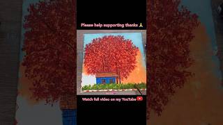 shorts painting arsatisfying trending video viralvideo acrylicpainting [upl. by Aydiv]