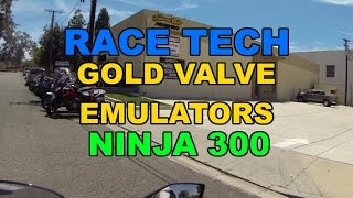 Race Tech Gold Valve Emulators and Springs installed and impressions [upl. by Aissila]