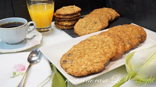 GALLETAS DE AVENA FÁCILES  RÁPIDAS Y BUENISIMAS [upl. by Gairc]