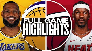 LAKERS at HEAT  FULL GAME HIGHLIGHTS  December 4 2024 [upl. by Rehptsirhc]