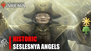 PIOUS Top 1K  Selesnya Angels  MTGA Dungeons amp Dragons  Historic BO1 amp BO3 [upl. by Krawczyk482]