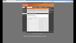 How To Setup Parental Controls on Dlink DIR 605  Any Dlink Router [upl. by Philana]