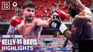 FIGHT HIGHLIGHTS  Riyadh Season Card Wembley Edition  Josh Kelly vs Ishmael Davis [upl. by Anaeerb87]