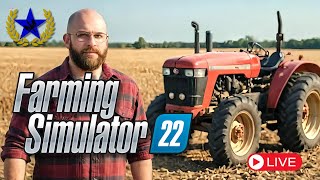 Farming Simulator 22 Livestream Mastering the Fields [upl. by Yetac340]