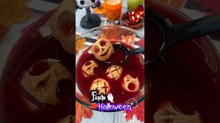 Ponche manzana 🍎 halloween recetasdepostres receta recetaspostres [upl. by Ecinehs]