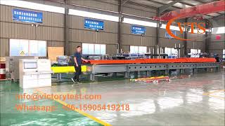 vts steel wire rope horizontal tensile test bench test bed 100ton 200ton 300ton [upl. by Yroger818]