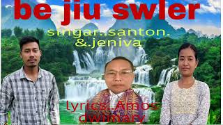 be jiu swler jebw noga new bodo gospel songSingers santona ampJeniva lyrics Amos dwimary [upl. by Aynwat]