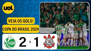 JUVENTUDE 2 X 1 CORINTHIANS  COPA DO BRASIL 2024 VEJA OS GOLS [upl. by Rafter]