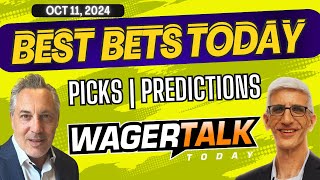 Free Best Bets and Expert Sports Picks  WagerTalk Today  NFL and College Football Picks  101124 [upl. by Mongeau]