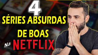 4 SÉRIES CURTINHAS Na NETFLIX VICIANTES PRA MARATONAR [upl. by Lleirbag]