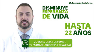 ¿Quieres dejar de fumar Tu Farmacéutico te puede ayudar Tu Farmacéutico Informa [upl. by Warren]