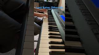 Lena Raine Otherside played on piano music minecraft piano shorts [upl. by Aiem]