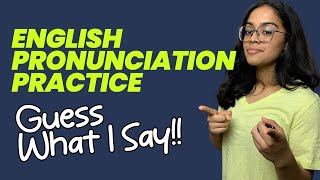 English Pronunciation Practice  Listening Game howtopronounce ananya shorts [upl. by Dareece]