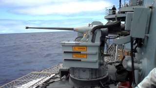 30mm Advanced Naval Gun Close in Weapon System CIWS [upl. by Ahsaya]