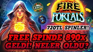 🔥 FIRE PORTALS 🎰 SLOT OYUNLARI CASINO SLOT SLOTOYUNLARIBIGWIN [upl. by Ellora]