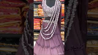 Partywear lahanga dressyoutubefashionkanikaranayoutubeshortsshortsvideopartywearnewdesignyts [upl. by Seth]