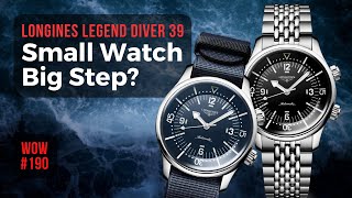 Longines Legend Diver 39  Watch of the Week Review 190 [upl. by Imefulo]