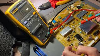 Misadventures in Electronics 2 Can I repair a TV that wont turn on Vizio M552iB2  DPS167DP1 [upl. by Norbel]