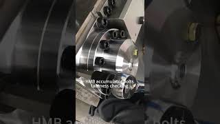 HMB hydraulic breaker accumulator bolt tautness [upl. by Asila]