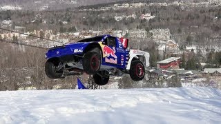 900Horsepower truck goes on ski slope [upl. by Elmina773]