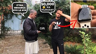 PRANK PADA BHARI SURPRISE MY FATHER WITH GIFT 2019 [upl. by Annayoj]