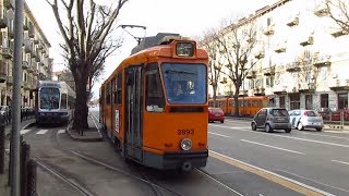 I tram di Torino 4  linee 16 e 15  zona Sabotino e Brissogne [upl. by Evelina208]