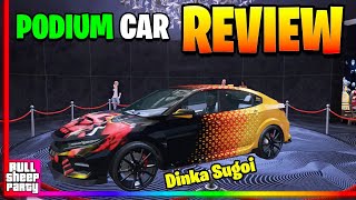 IS IT WORTH IT  The New Dinka Sugoi Car Free Lucky Wheel GTA 5 Online Review amp Customization [upl. by Denna692]