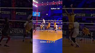 jump spike volley volleyball sport sports [upl. by Gamaliel207]