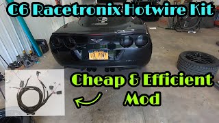 20052013 Corvette C6 Racetronix Hotwire Fuel Kit Install  SUPER EASY [upl. by Hamnet]