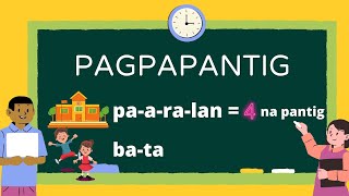 PANTIG  HAKBANG SA PAGBASA  HALIMBAWA NG MGA SALITANG MAY ISA DALAWATATLO APAT NA PANTIG [upl. by Xever]