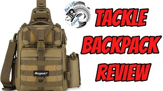 Magreel Fishing Tackle Backpack Review [upl. by Lirrad867]