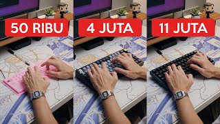 Ketikketik Keyboard 50 RIBU sampe 11 JUTA shorts [upl. by Inva]