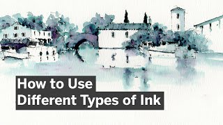 Ink Personalities – Waterproof vs Watersoluble Pens Allan Kirk [upl. by Ojillek]