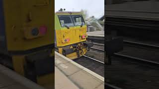 DR 98909 and DR 98959 passing Telford Central trains shorts [upl. by Nyleuqcaj]