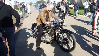 Brough Superior at The Real Classic Show October 2010  Duke Dyson [upl. by Martinelli]