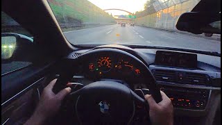 2015 BMW 428i F33 Cabrio 20L 245 HP  POV Test Drive exhaust sound and acceleration [upl. by Alair]