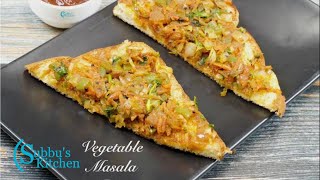 Iyengar Bakery Style Vegetable Masala Toast [upl. by Aivirt431]