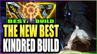 This Is THE Best Kindred Build In The Current Patch Trinity Crit Kindred Build Is TOO Strong [upl. by Llenrac]