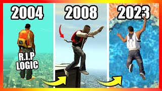 Evolution of PARACHUTES LOGIC 2 in GTA Games 2004 → 2023 [upl. by Rammaj225]