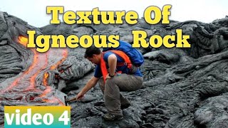 Texture of igneous rock in Hindi lecture 9 of igneous petrology GeologyAspirant [upl. by Nyleikcaj129]