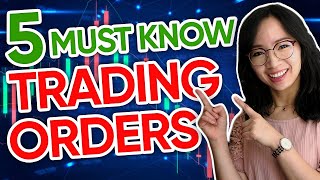 5 Types of ORDERS You Must Know For Trading [upl. by Abbotson]