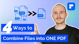 How to combine files into one PDF  4 Solutions with PDFelement [upl. by Andrew]