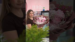 Creando un ramo de PEONIAS🩷 vlog tutorial bouquet bouquettutorial ramodeflores peonies ramos [upl. by Naesed]