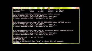 Linux Storage Part II Parted [upl. by Lerred]