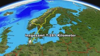 HamburgNordkap und zurück mit dem Caravan Teil 2 [upl. by Nomael]