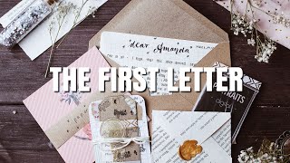 How to write the first pen pal letter  itsmeamyge [upl. by Udella1]