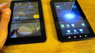 Galaxy Tab vs Kindle Fire [upl. by Martelle]