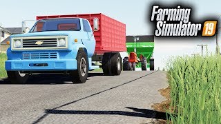 LOOK AT THIS C70 GRAIN TRUCK  FS19 [upl. by Ecnarwal]